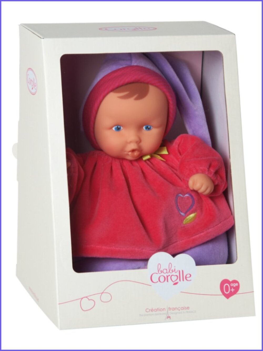 New in Box-Corolle Mon Doudou Babipouce Grenadine For Age 0+